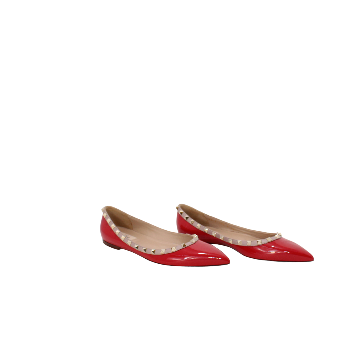 Valentino Flats red