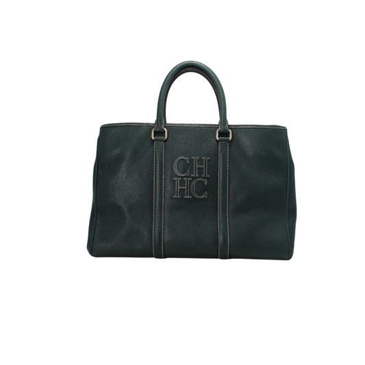 Carolina Herrera Andy tote Green
