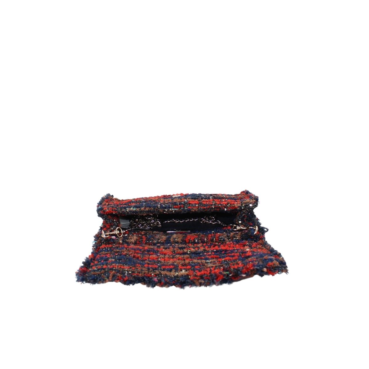 Purificacion Garcia Tweed Clutch