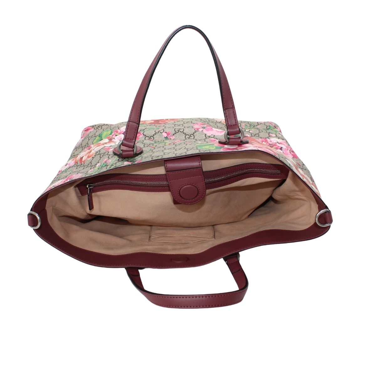 -Gucci GG Supreme Monogram Blooms