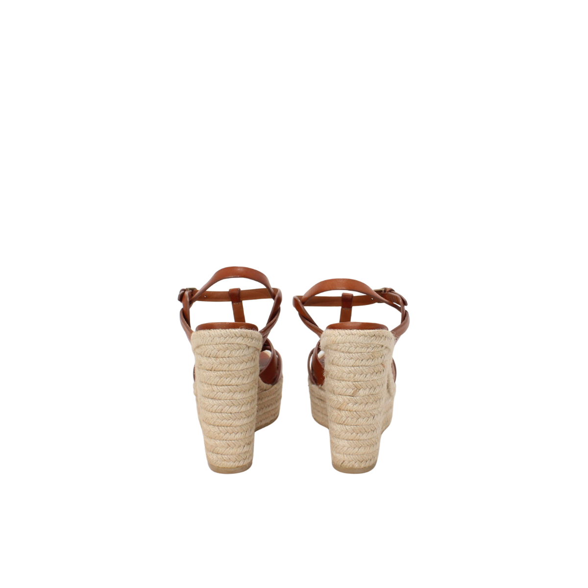 Saint Laurent Leather Espadrilles 39.5