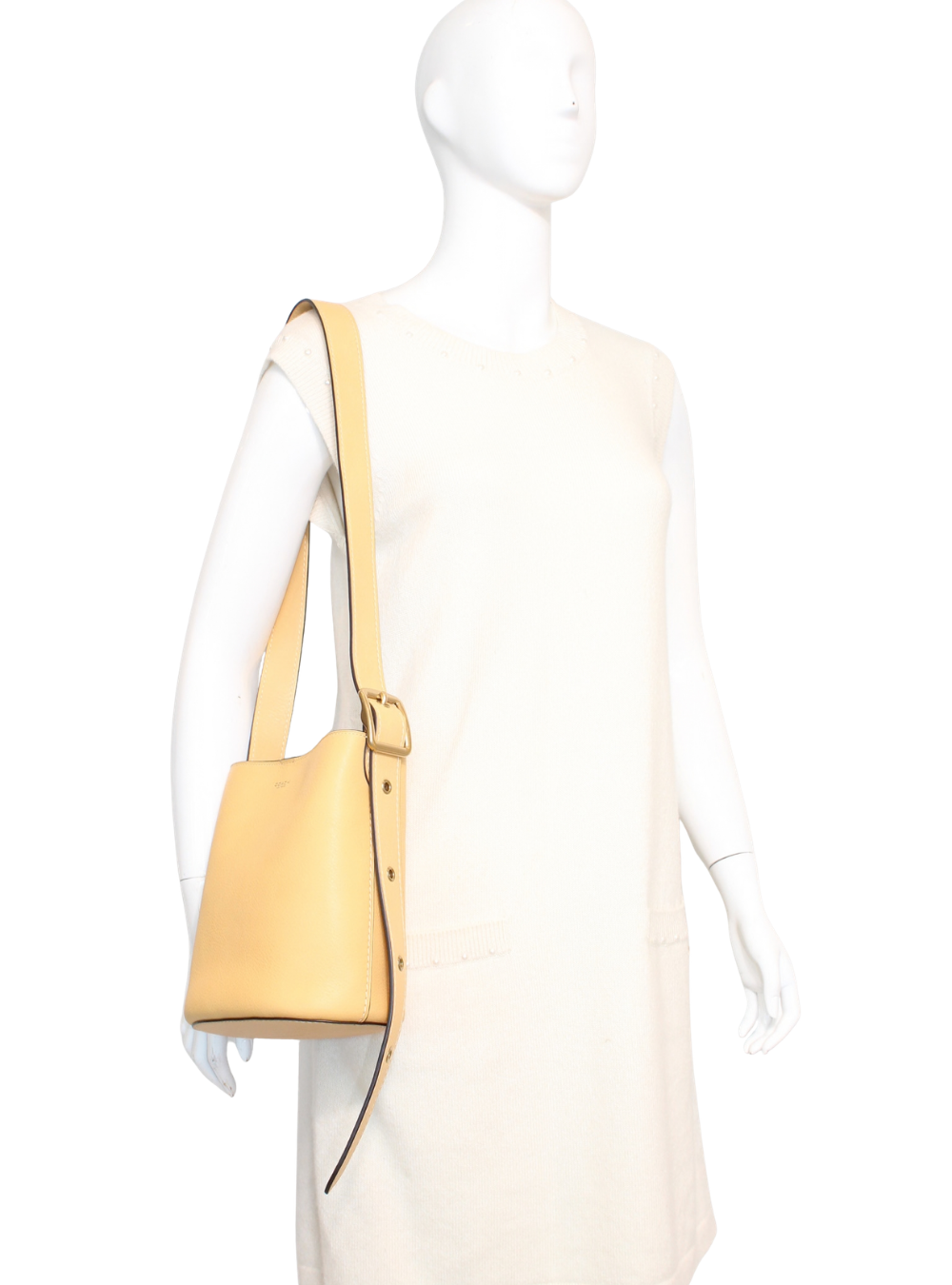 Coach Leather Bleecker Bucket Bag