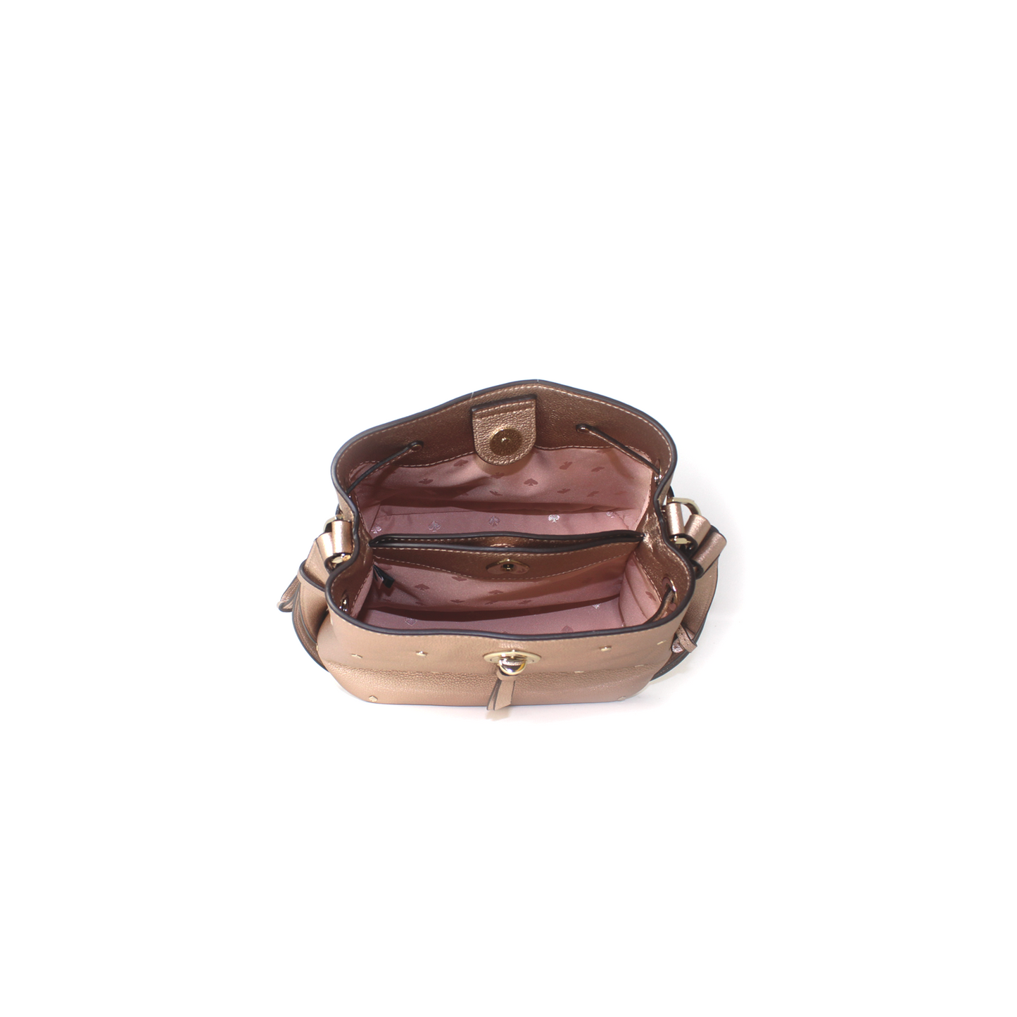 Kate Spade stud small bucket bag