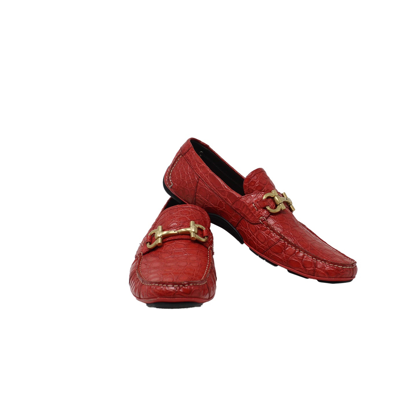 Ferragamo Parigi Red Talla 11 With Dustbag