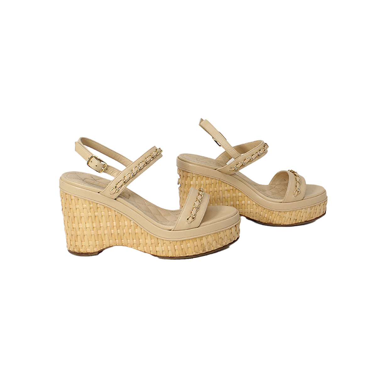 Chanel sandals Talla 36.5