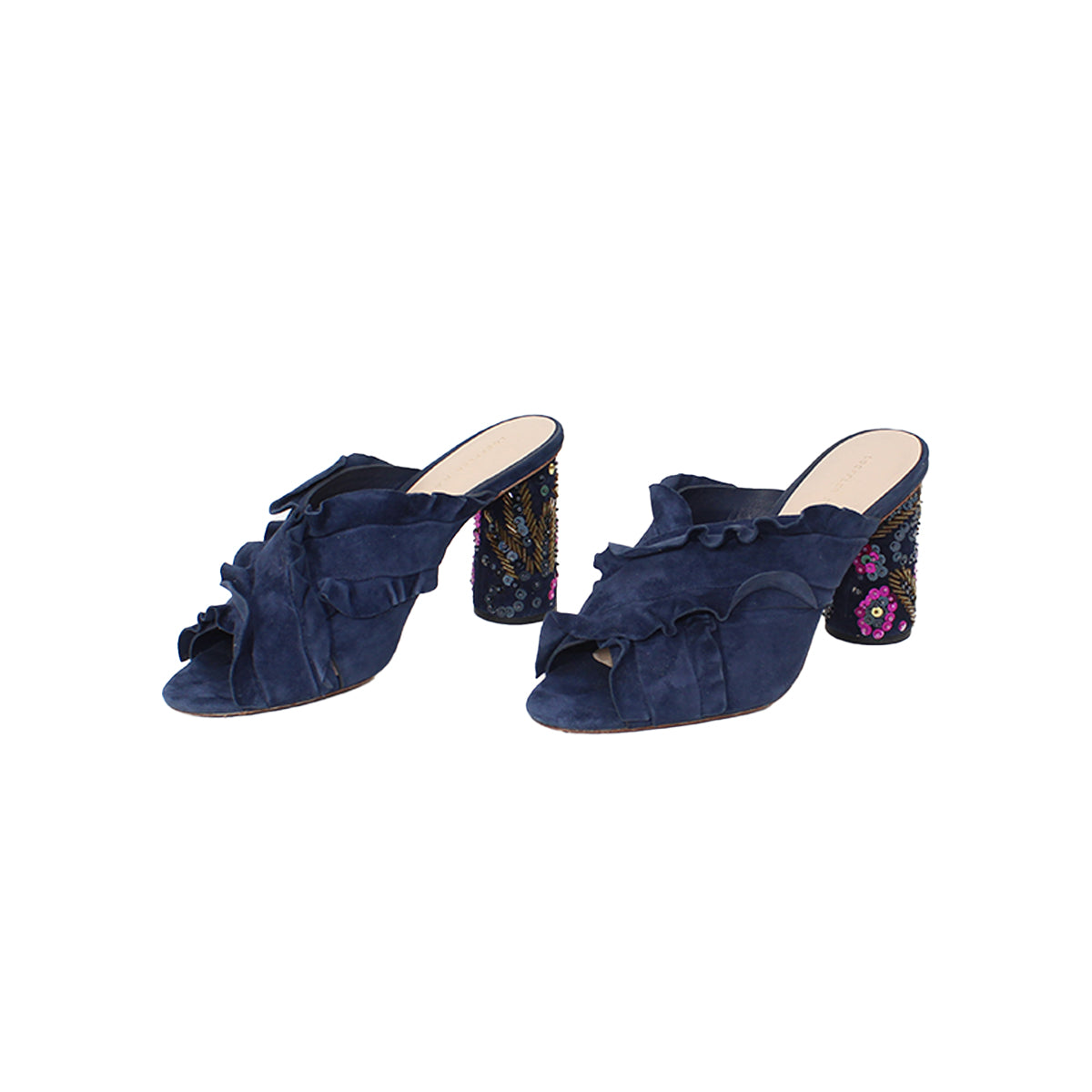 Loeffer Randal Blue Mules