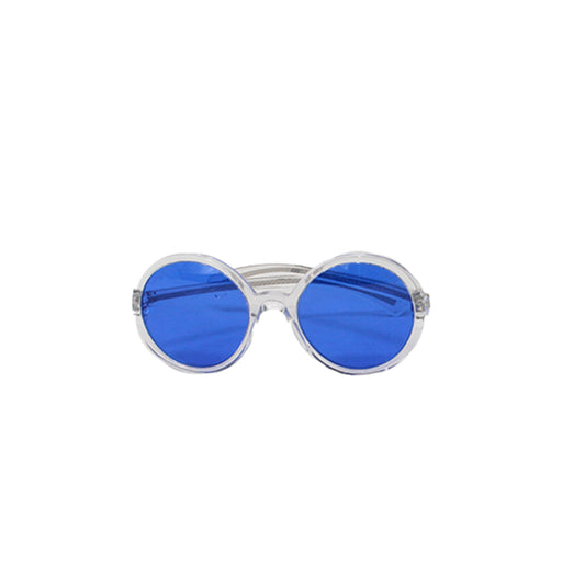 Chanel Oval Blue sunglasses
