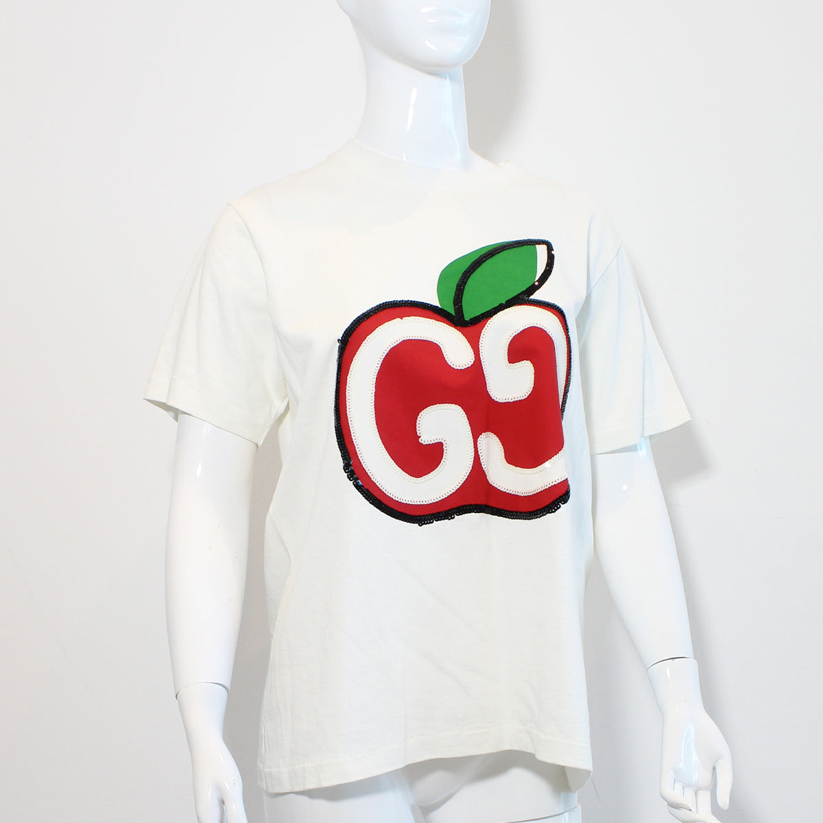 Gucci apple t shirt on sale