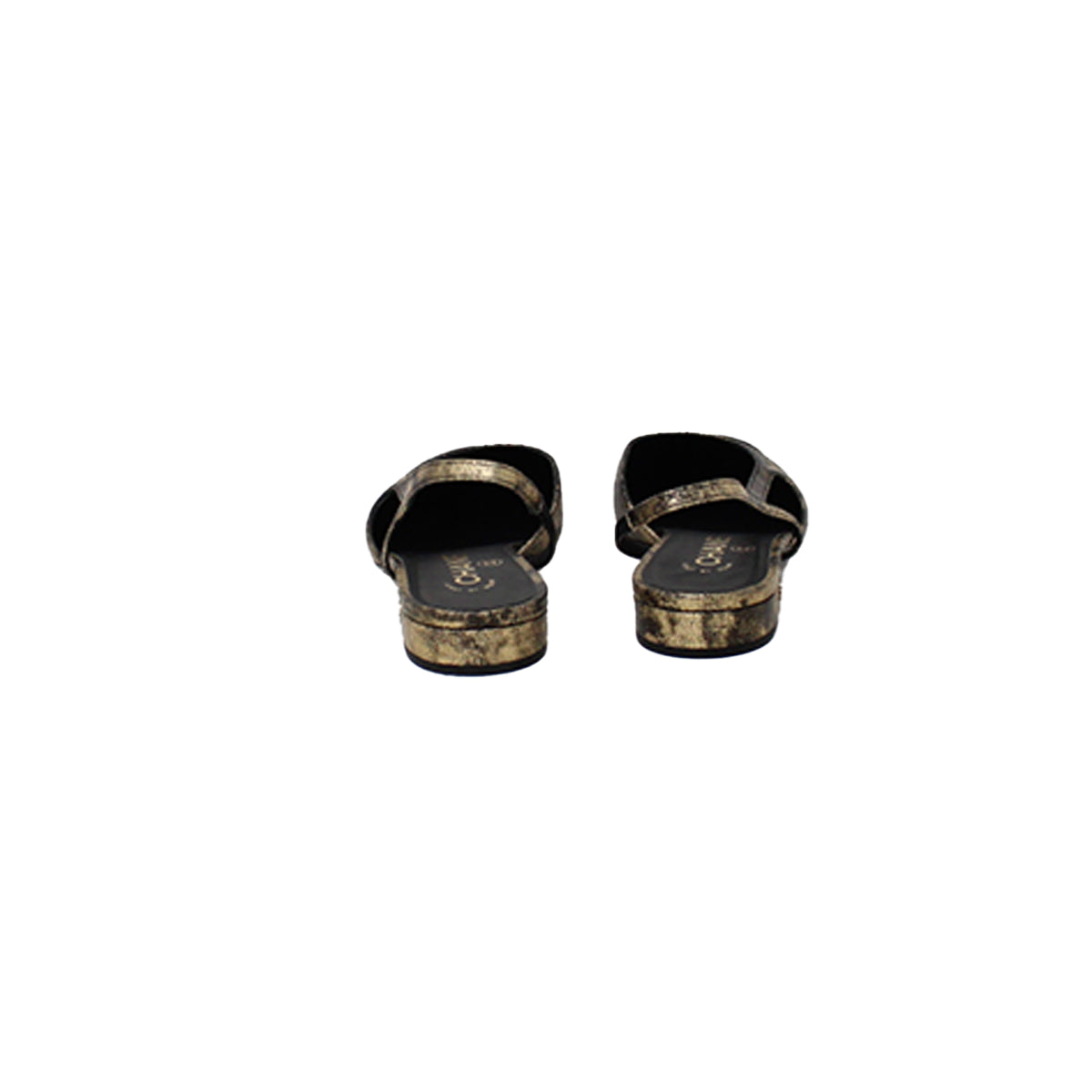 Chanel Gold Slingbacks 37.5