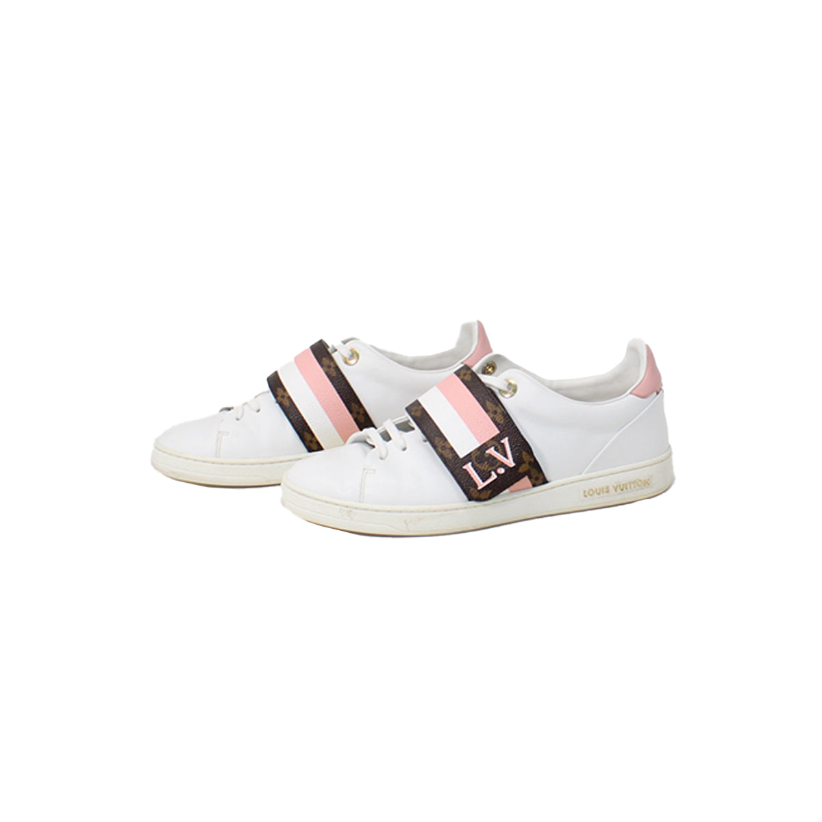 Louis Vuitton White Trainers 38