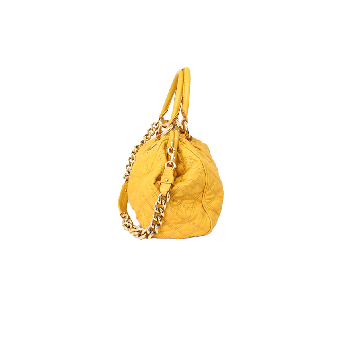 Marc Jacobs Quilted Stam Yellow