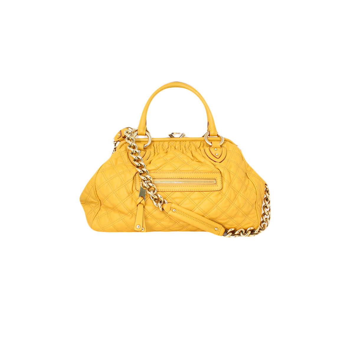 Marc Jacobs Quilted Stam Yellow