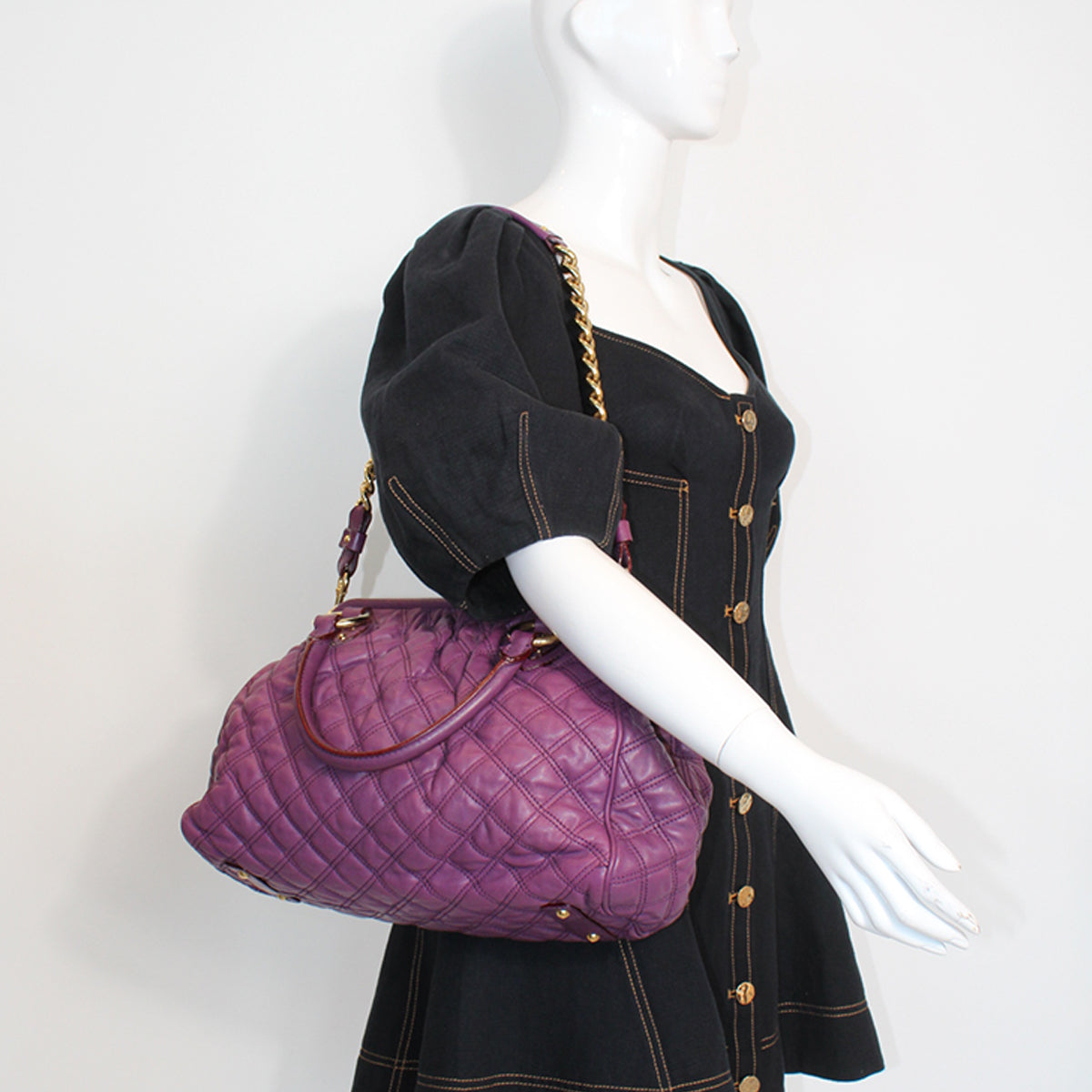 Marc Jacobs Quilted Purple