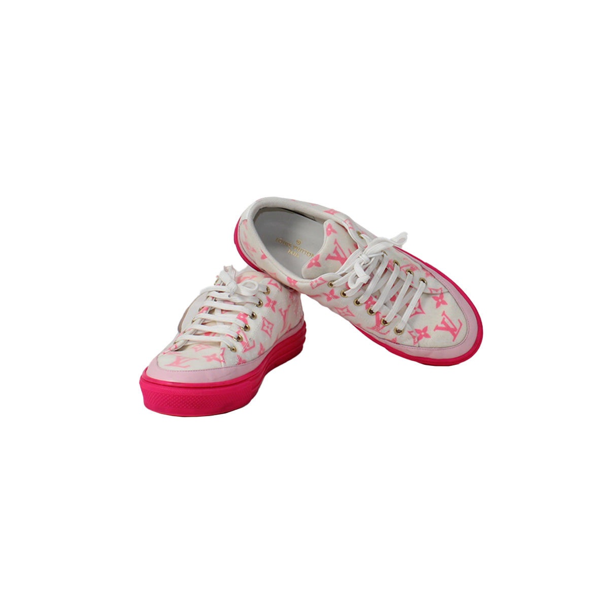 Louis Vuitton pink sneakers size 39
