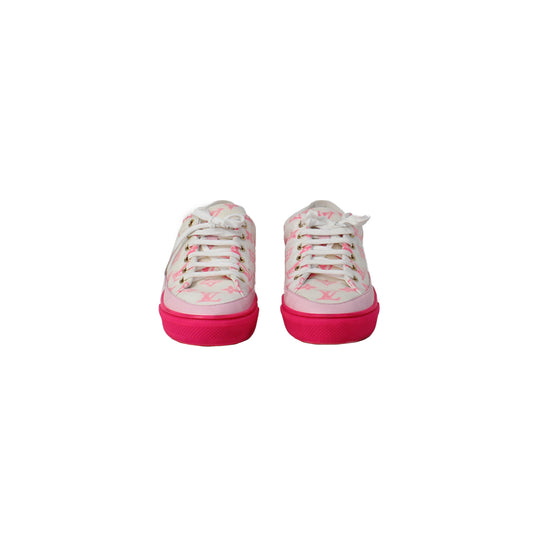 Louis Vuitton pink sneakers size 39