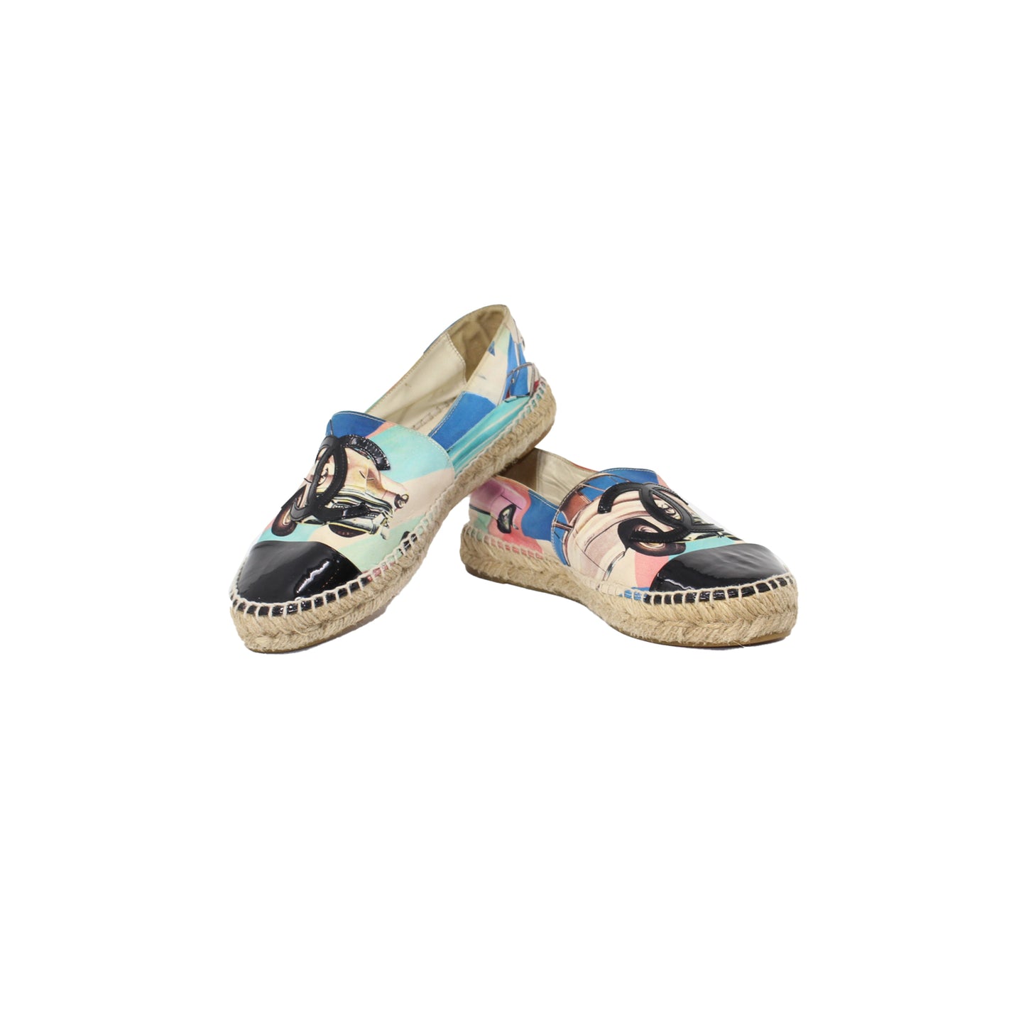 Chanel Multicolor Spadrilles talla 38