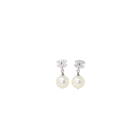 Chanel Pearl Earrings