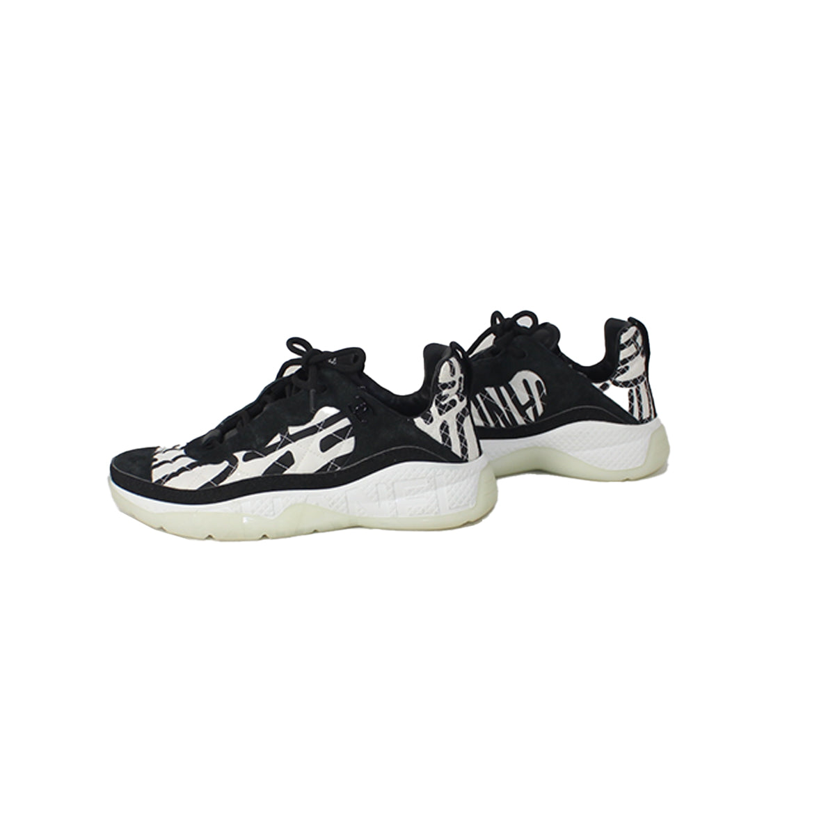 Chanel Coco Black Sneakers Talla 38