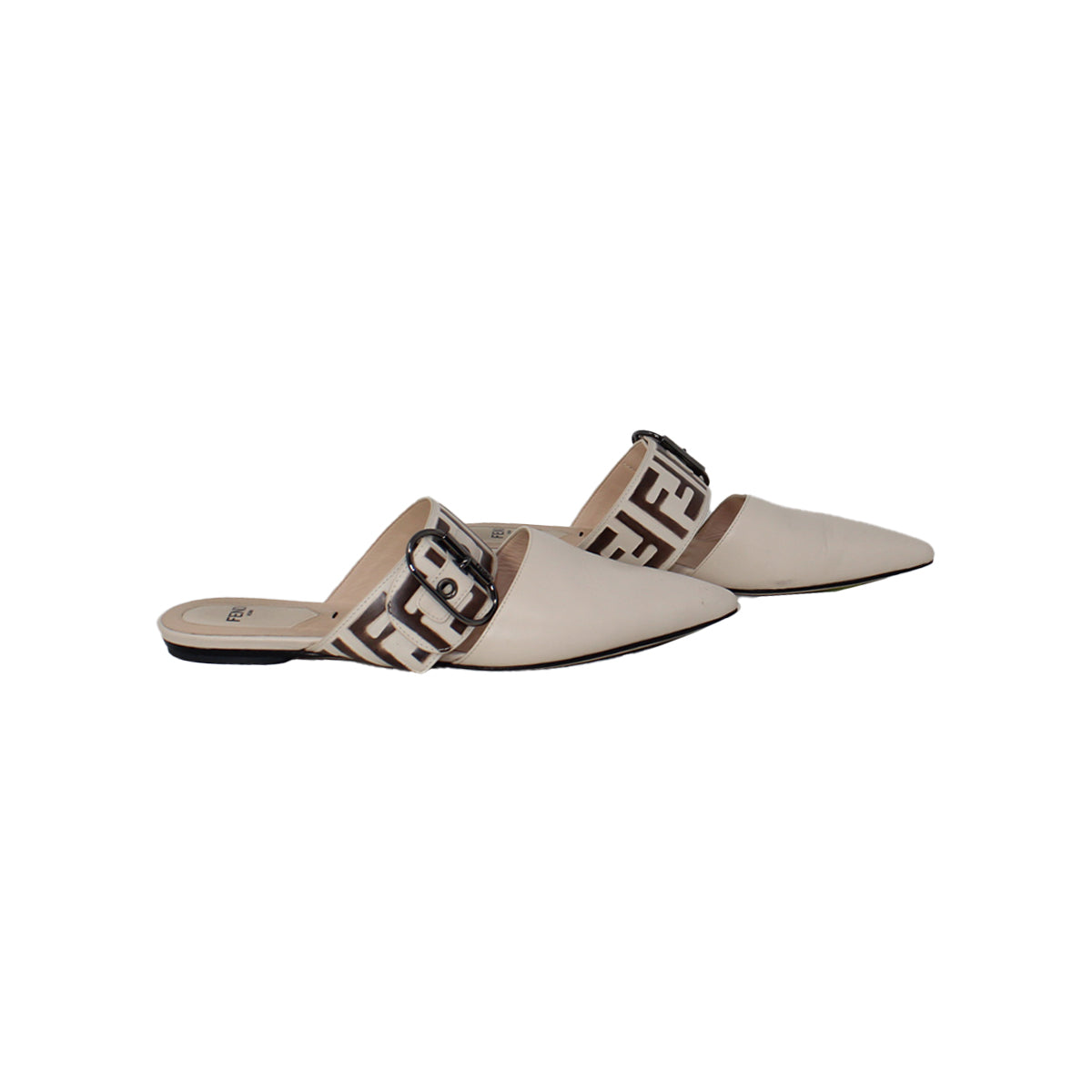 Fendi Leather flats talla 37