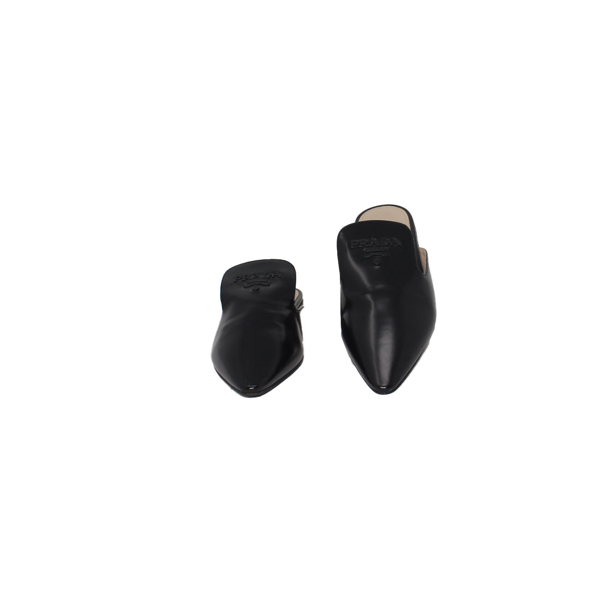 Prada Leather Mules talla 37.5