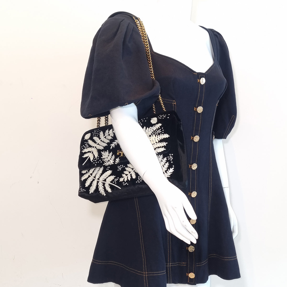 Tory Burch Kyra Velver Bag