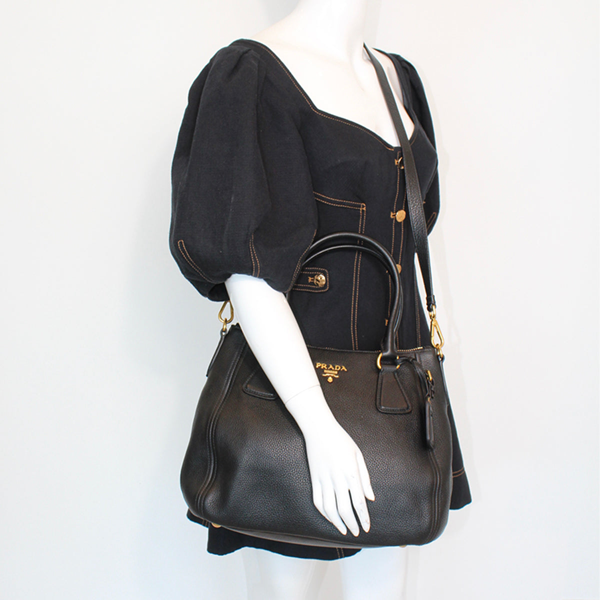 Prada Vitello Phenix Bag