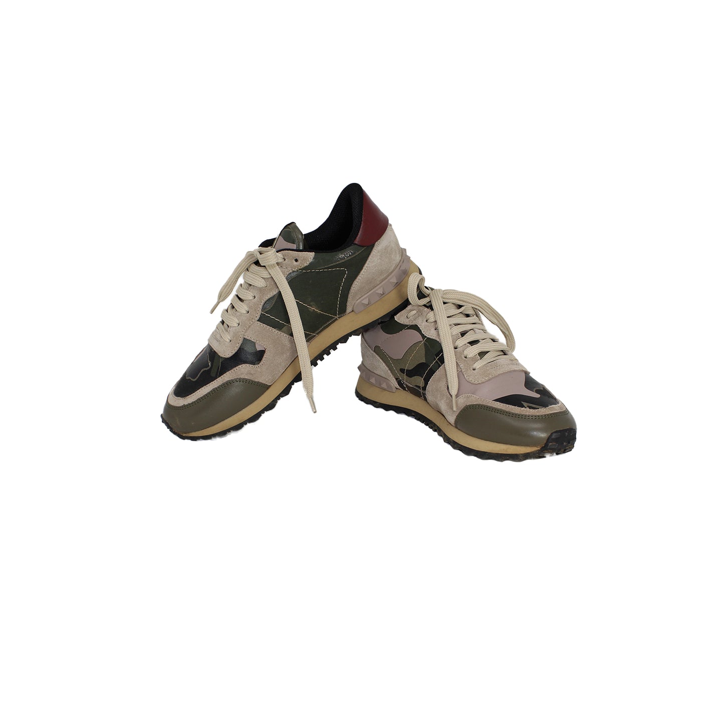 Valentino Camouflage RockRunner Sneakers Talla 37