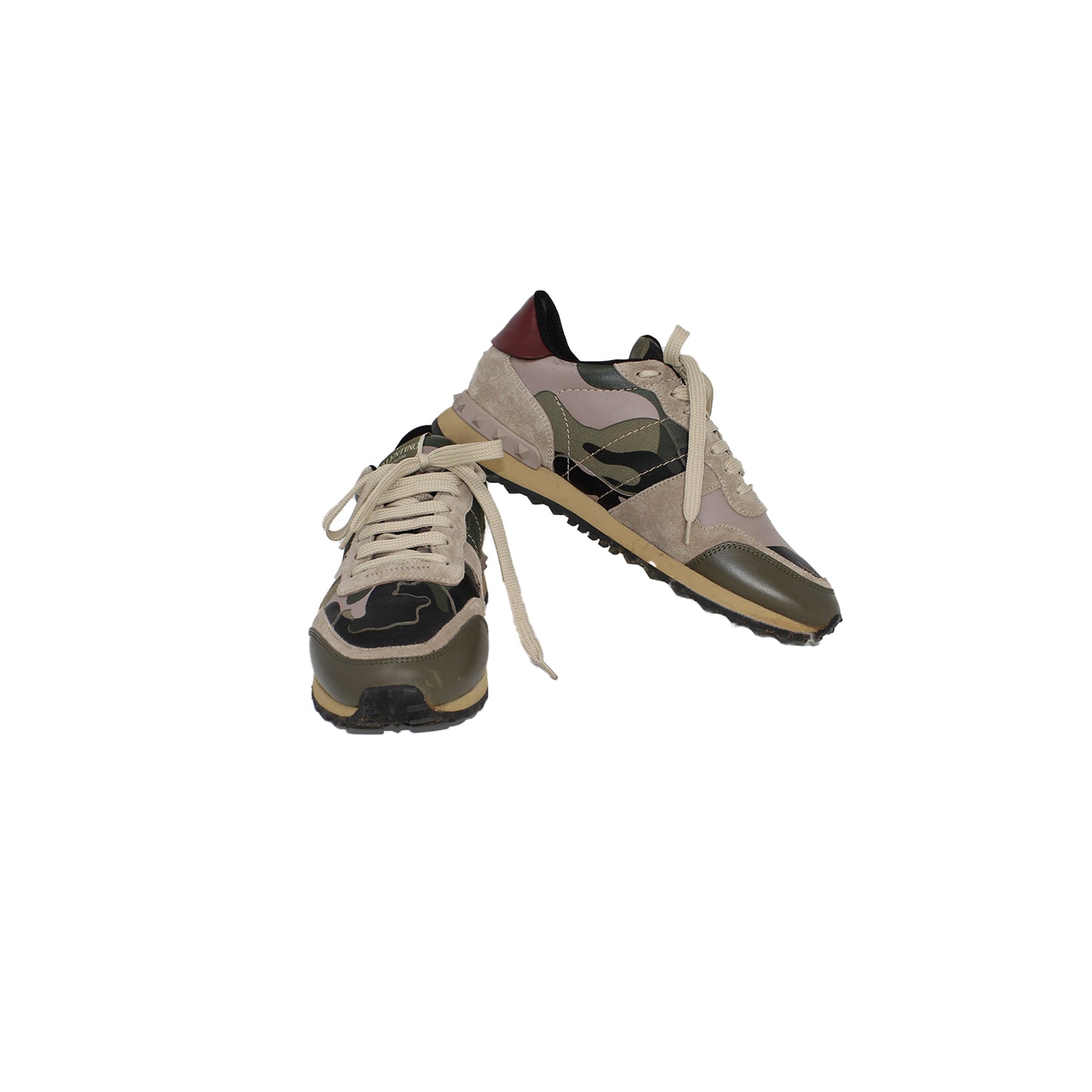 Valentino Camouflage RockRunner Sneakers Talla 37