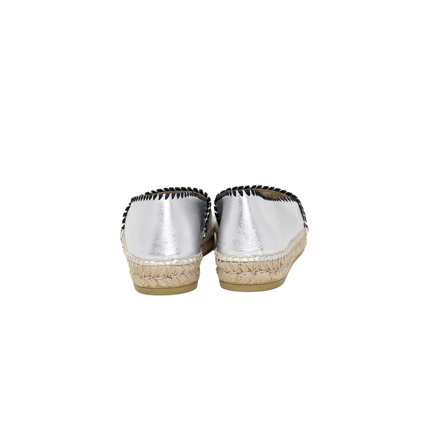 Gucci GG Espadrilles silver Talla 38
