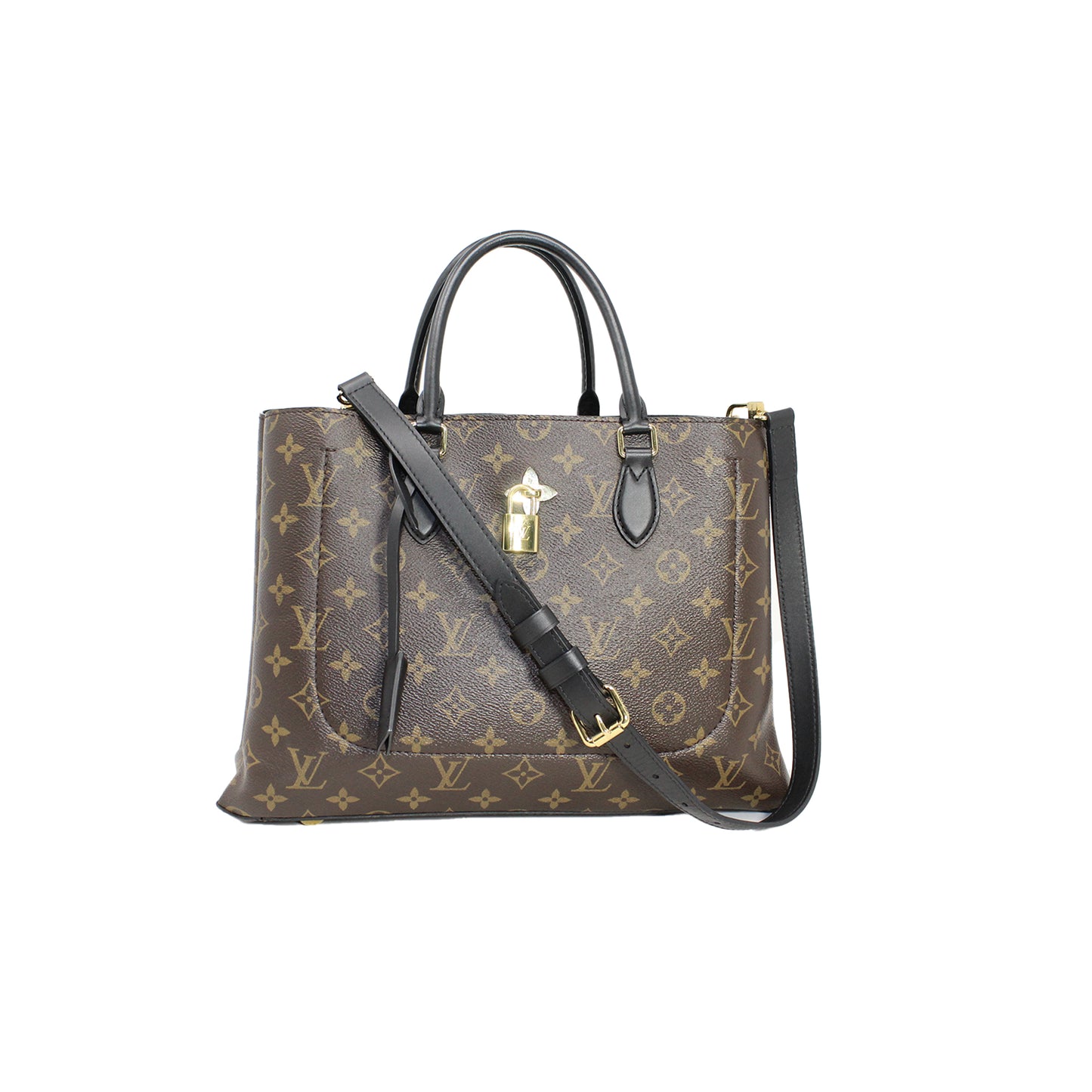 Louis Vuitton Black Flower Tote