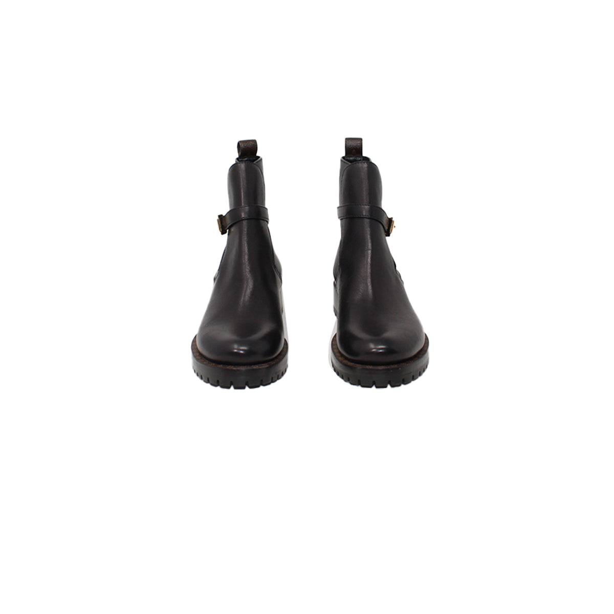 Louis Vuitton black ankle booties 38