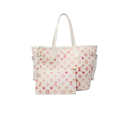 Louis Vuitton NeverFull Aquarelle MM Limited Edition