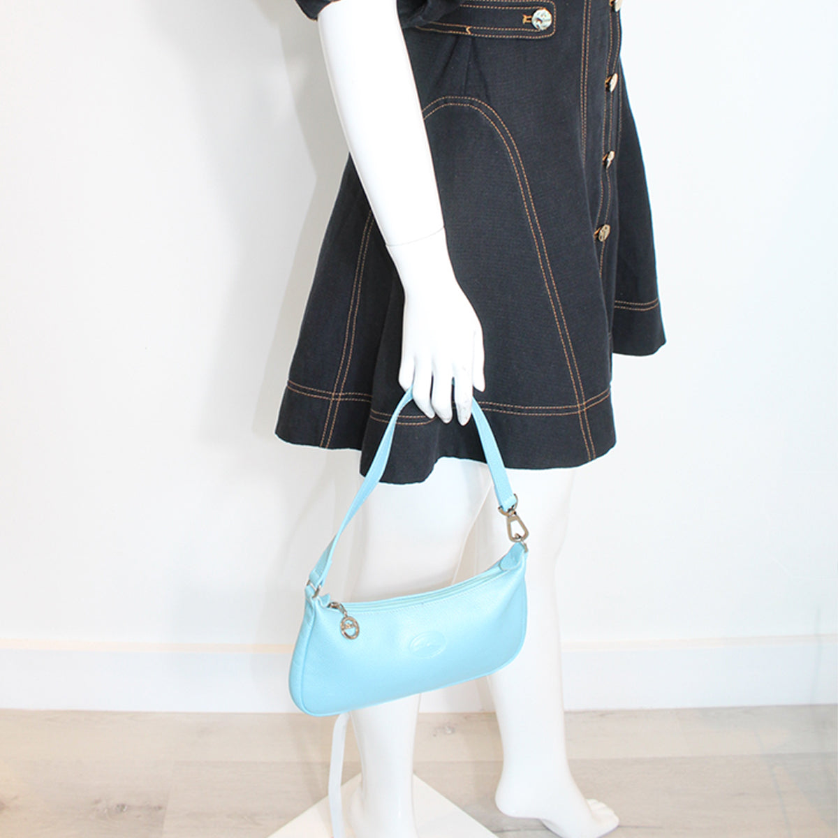 Long Champ Turquoise Bag
