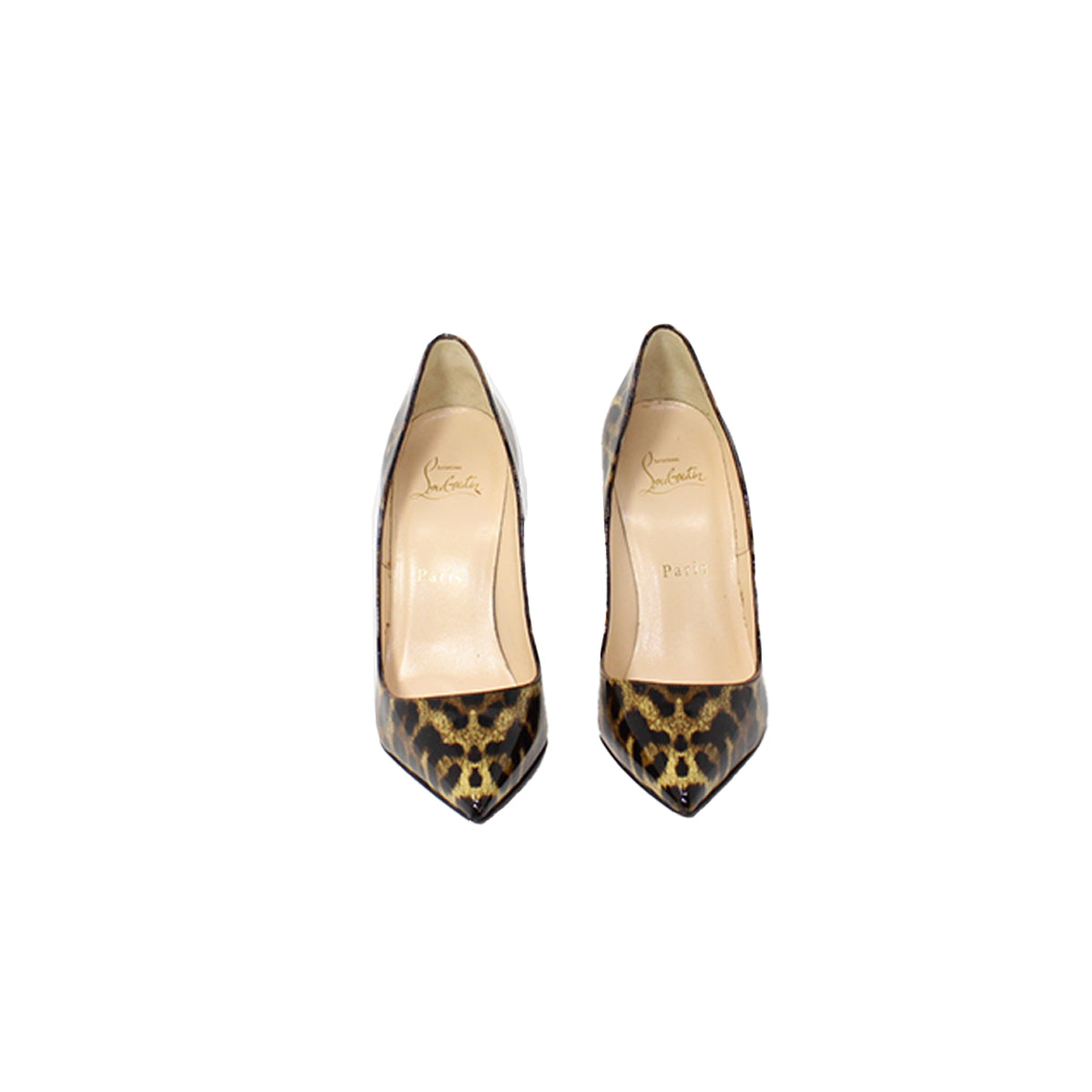 Christian Laboutin pumps in animal print Size 36.5