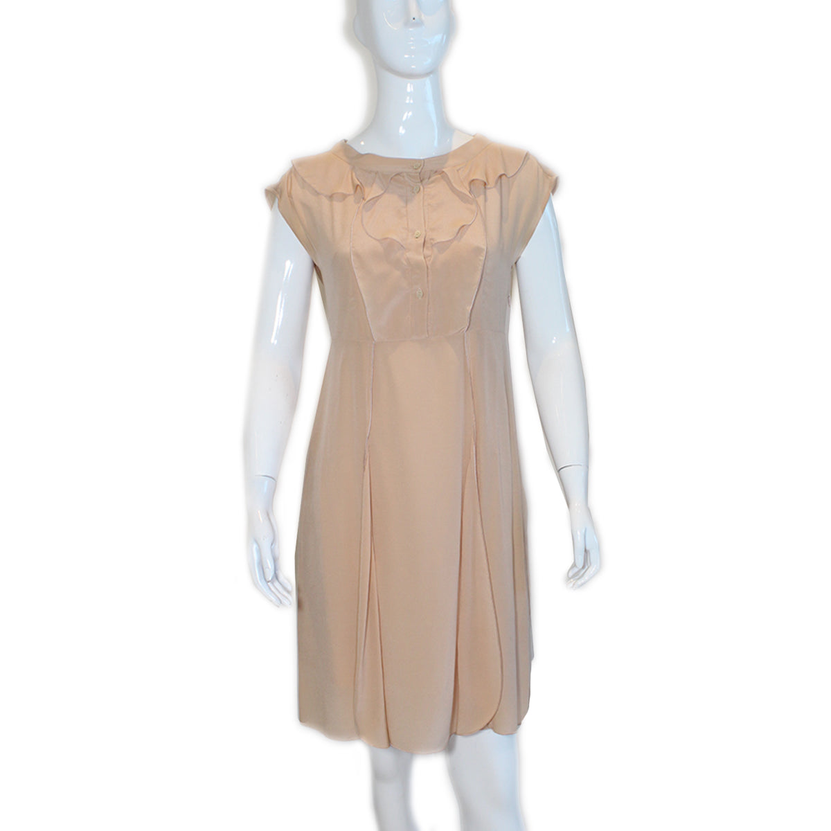 MIU dress beige