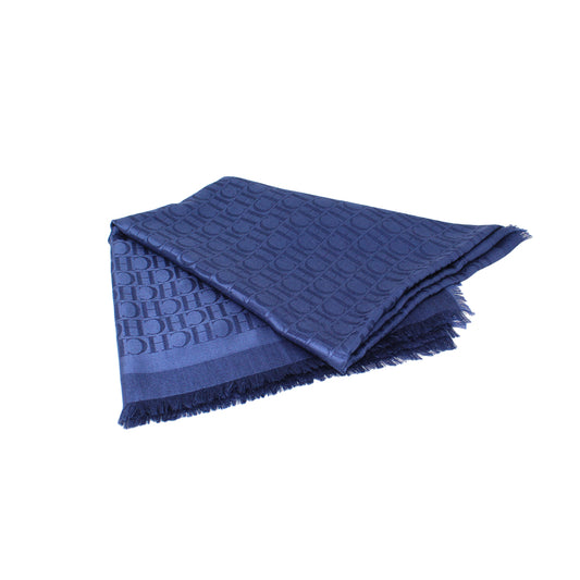 Carolina Herrera Blue Scarf