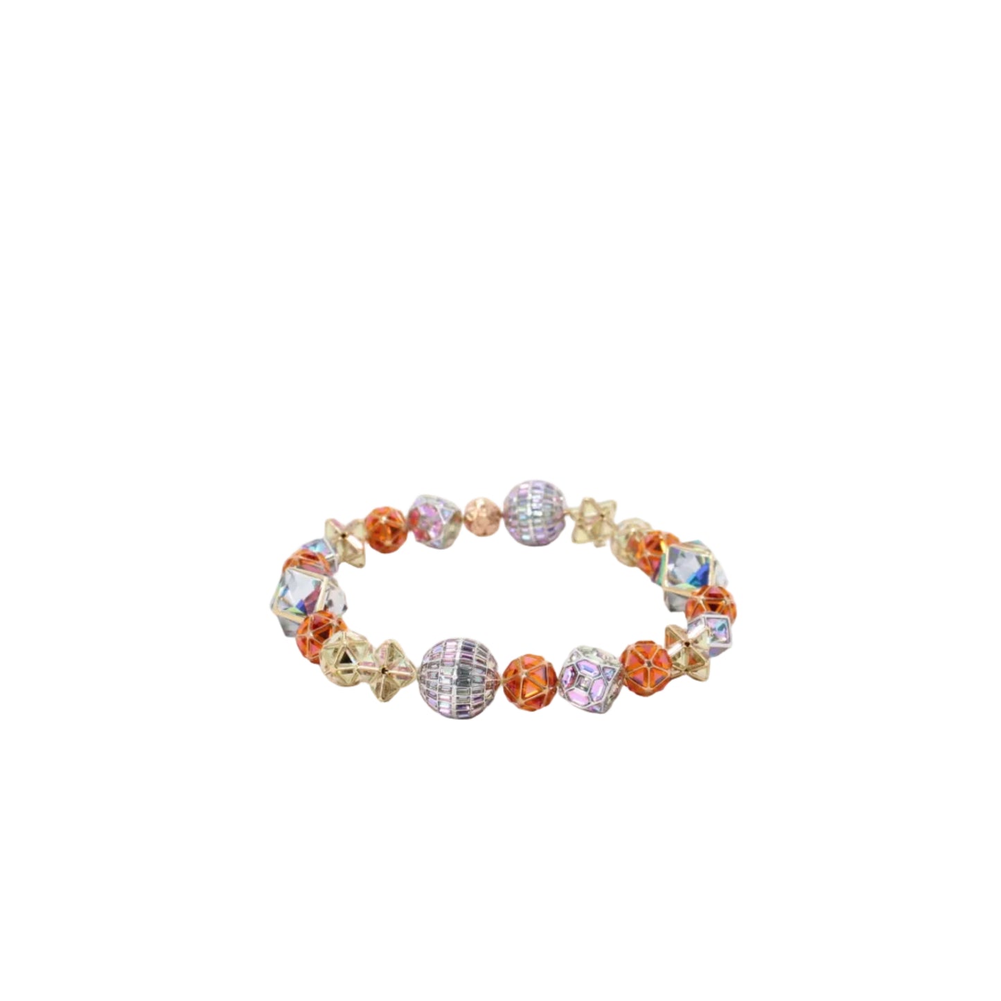 Curiosa Necklace ,Magnetic Closure Mixed Metal Finish