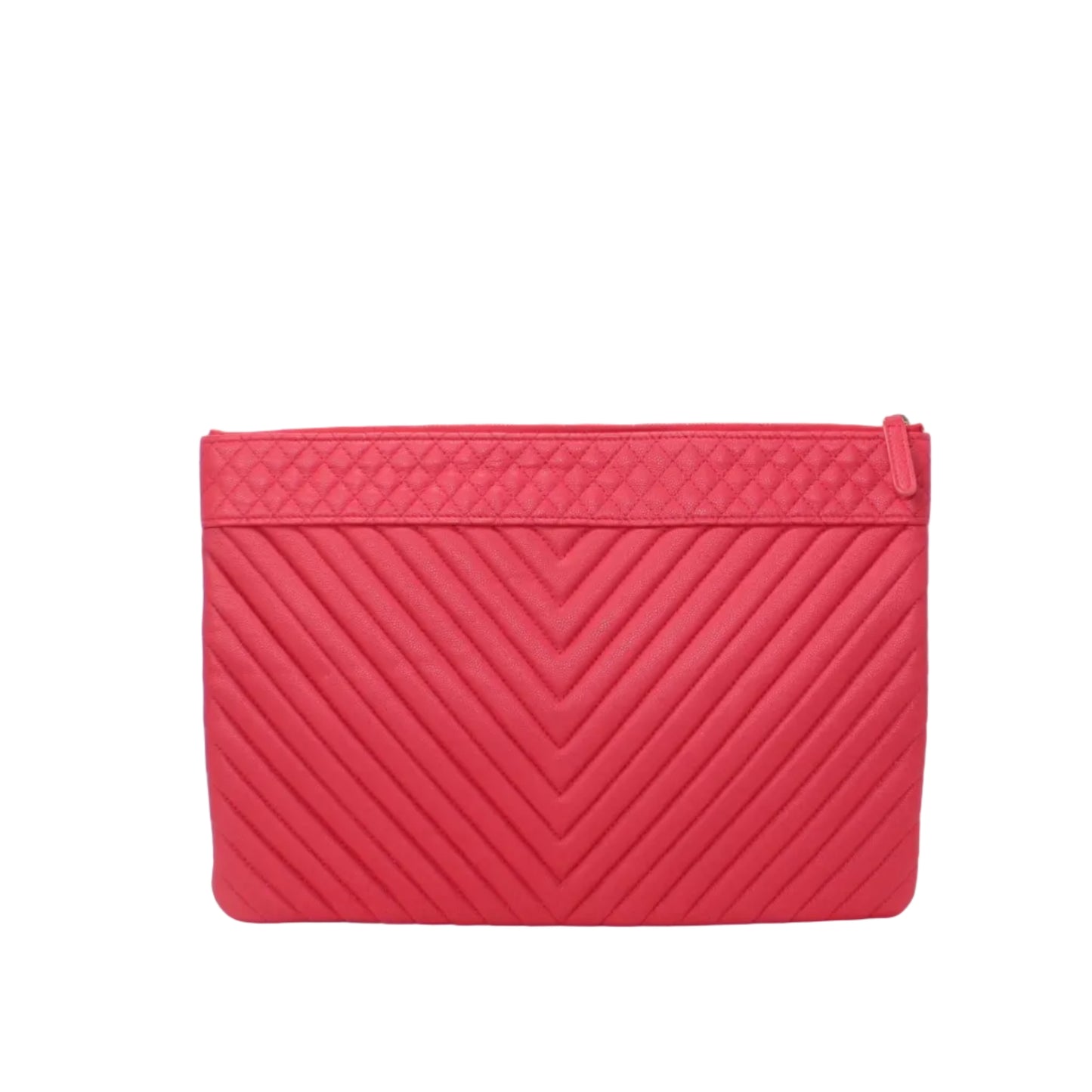 Chanel O Case Chevron Large