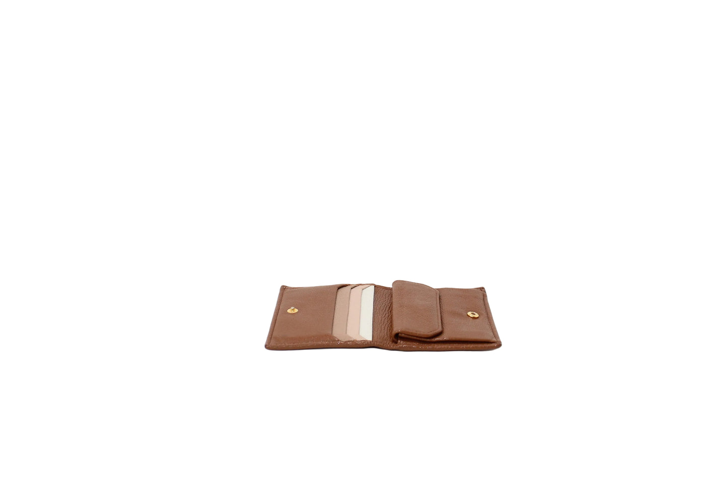 Miu Miu Wallet Camel in leather