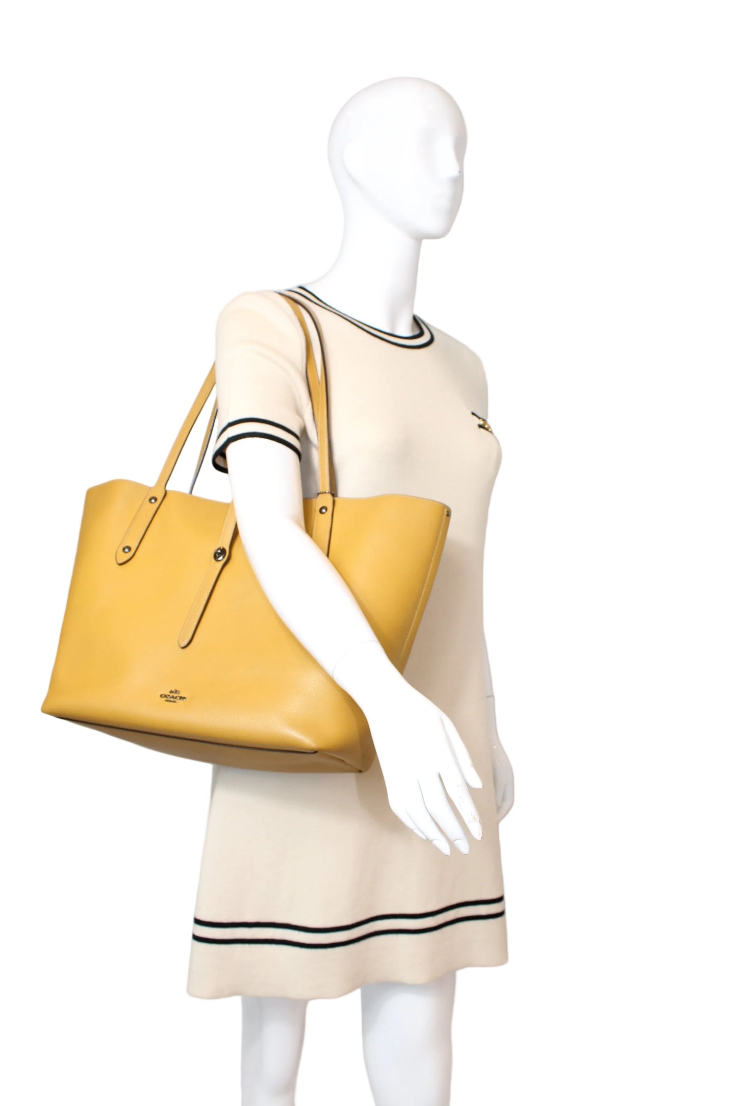 Coach Pebbled leather