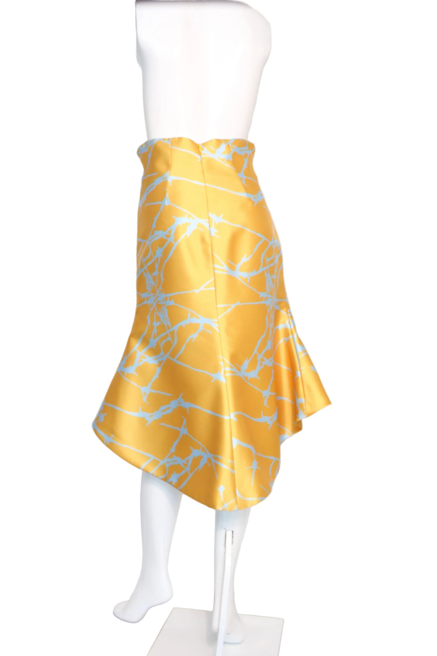 Falda Yellow Blue Andres Otalora 8