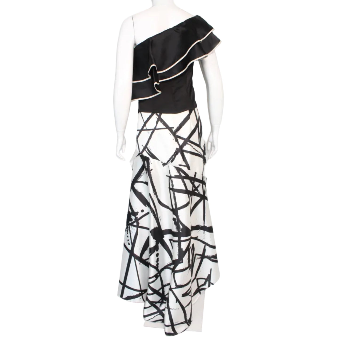 Conjunto Black and White Andrés Otálora Stripes