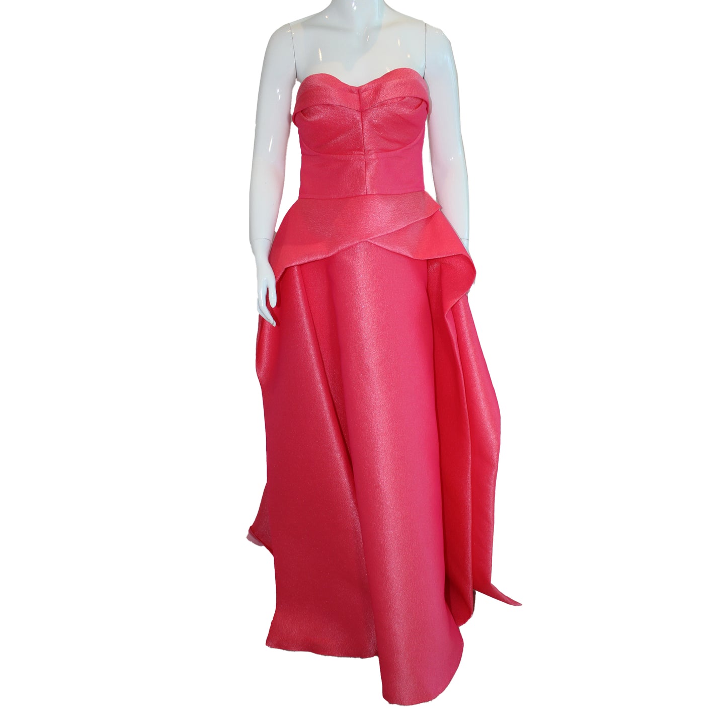 Isabel Sanchis Hot Pink Dress Talla L