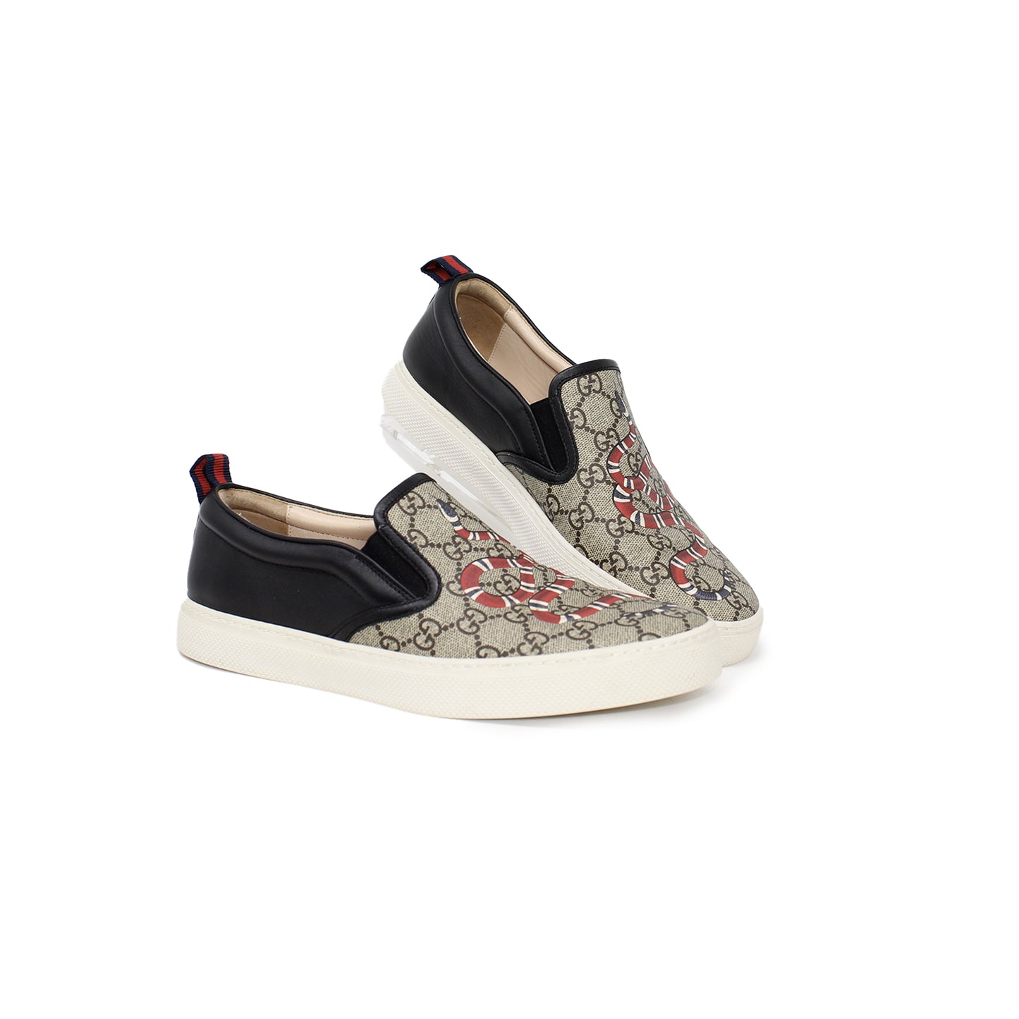 Gucci Dublin Slip On Snake Talla 7.5