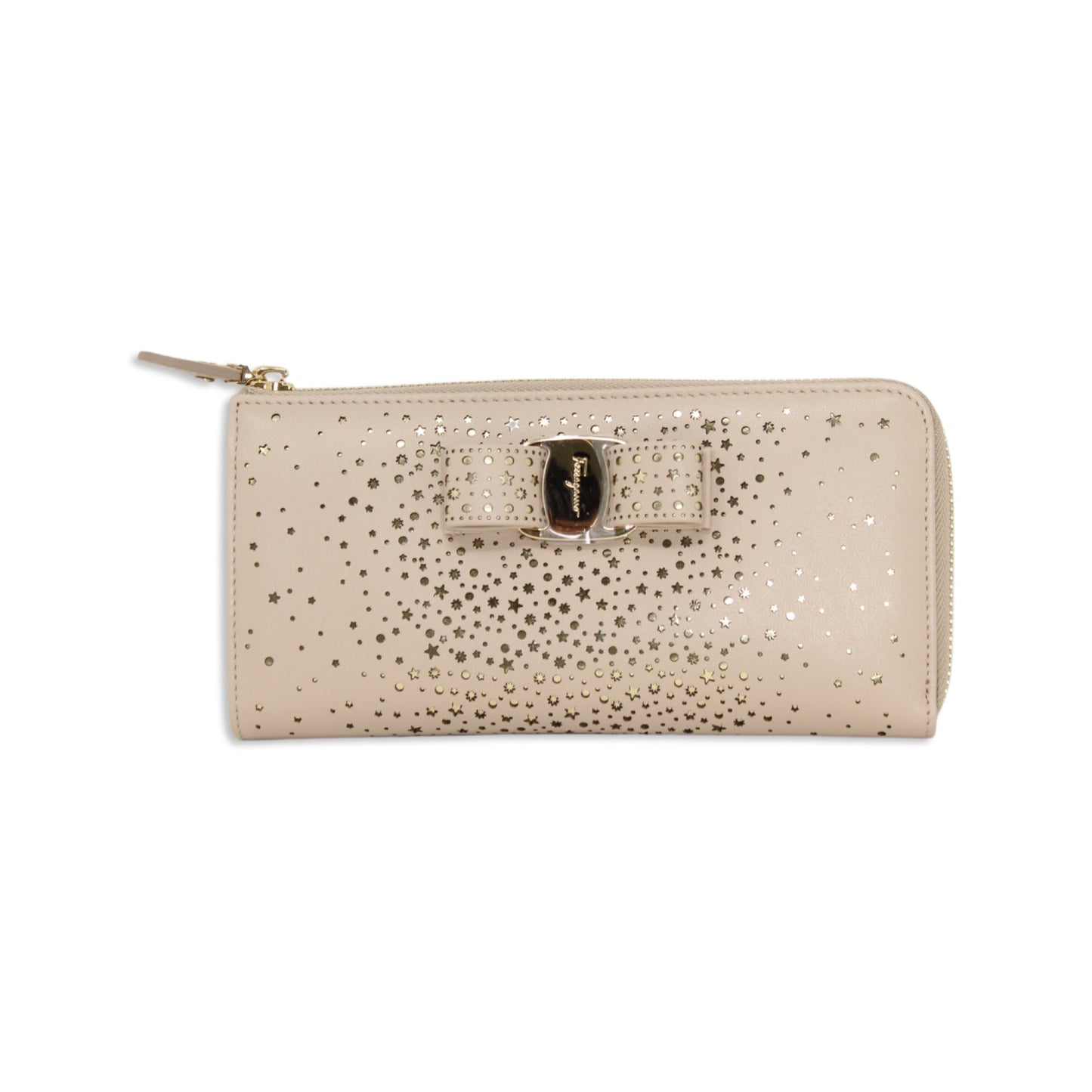 Ferragamo Miss Vara Bow Zip Wallet