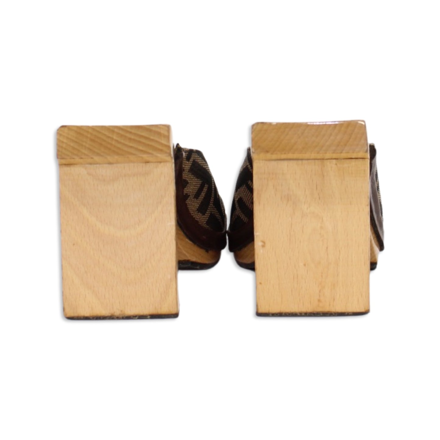 Fendi Zucca Monogram Mules Talla 38