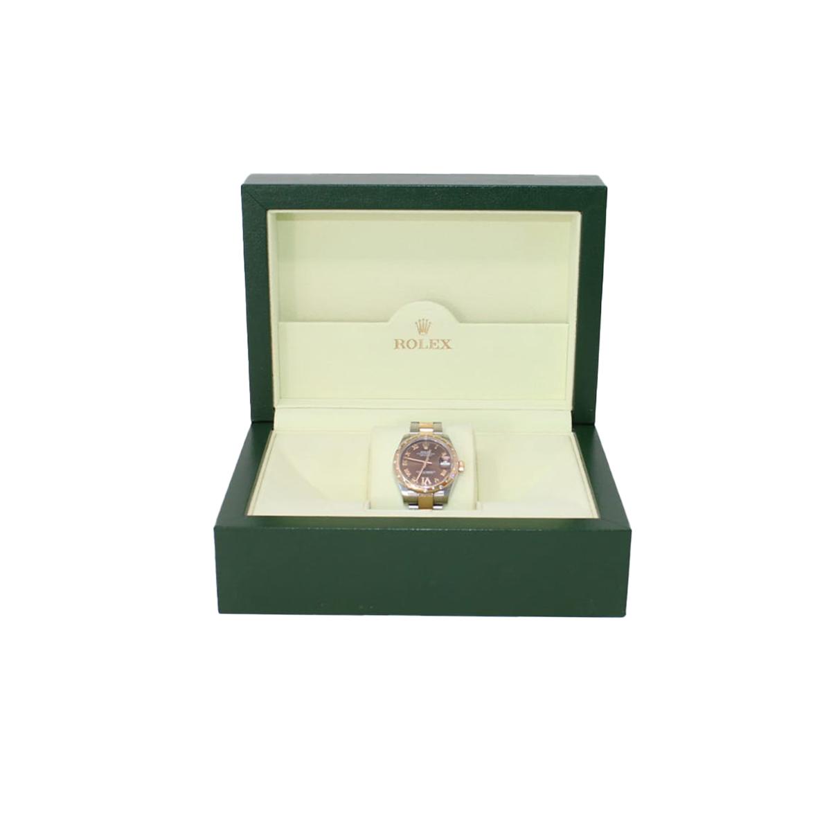 Rolex DateJust Gold Pink