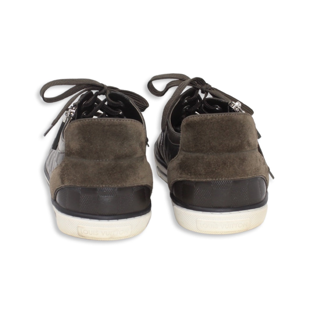 Tennis Louis Vuitton With Zipper On The Side Talla 9.5 With Box And Dustbag