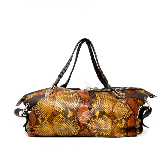 Gucci Python Bar Bag