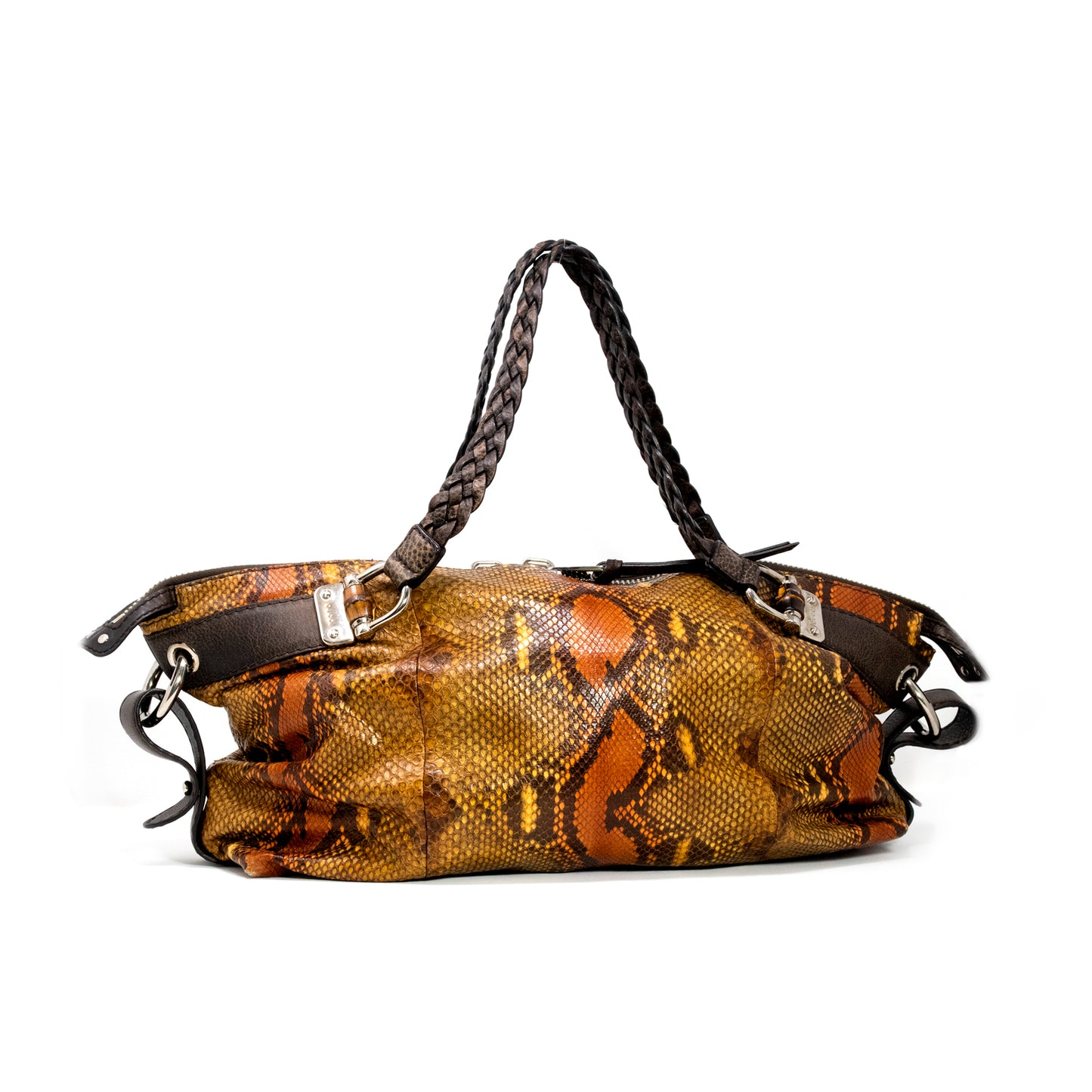 Gucci Python Bar Bag